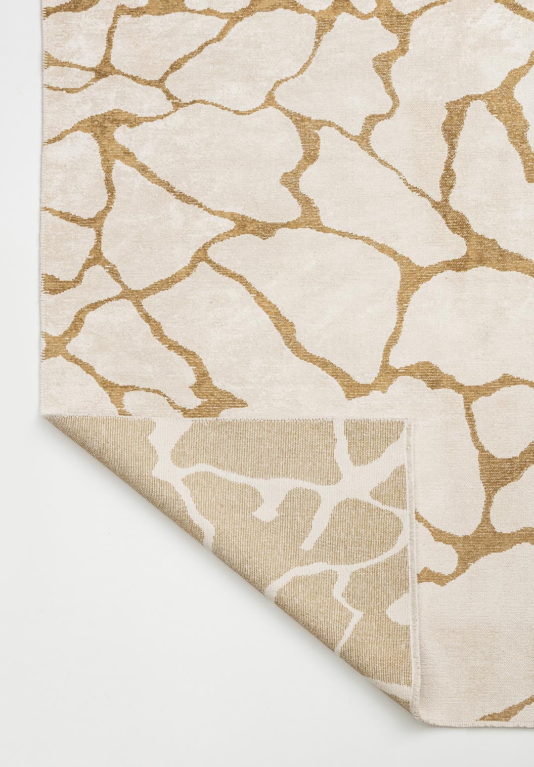 Fissura Light Brown - Ecru Rug Rugs - Venetto Design Venettodesign.com