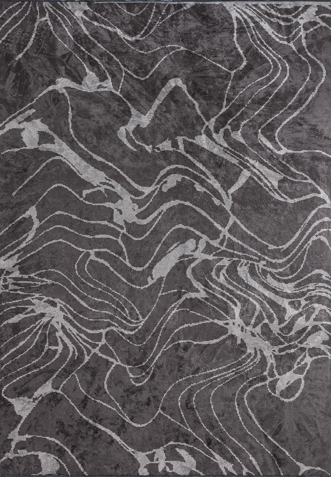 Clove Light Grey - Charcoal Rug Rugs - Venetto Design Venettodesign.com