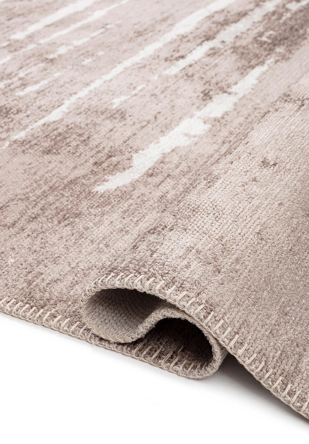 Split Ecru - Nougat Rug Rugs - Venetto Design Venettodesign.com