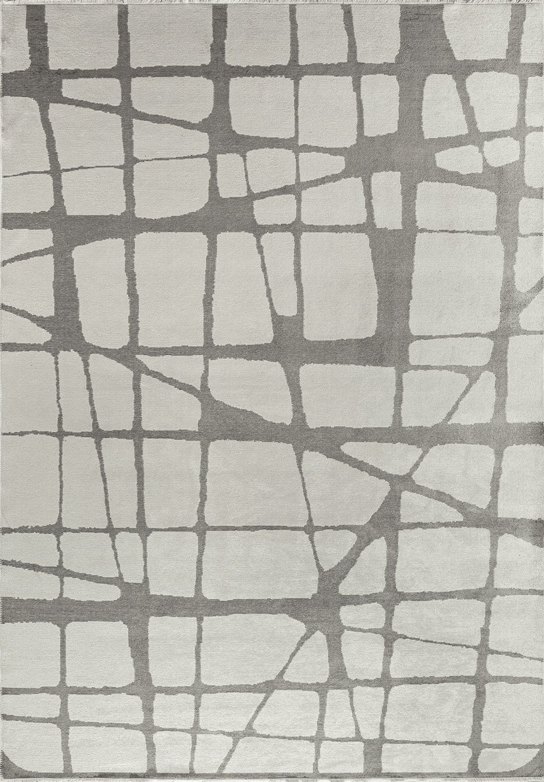 Web Grey - Ecru Rug Rugs - Venetto Design Venettodesign.com