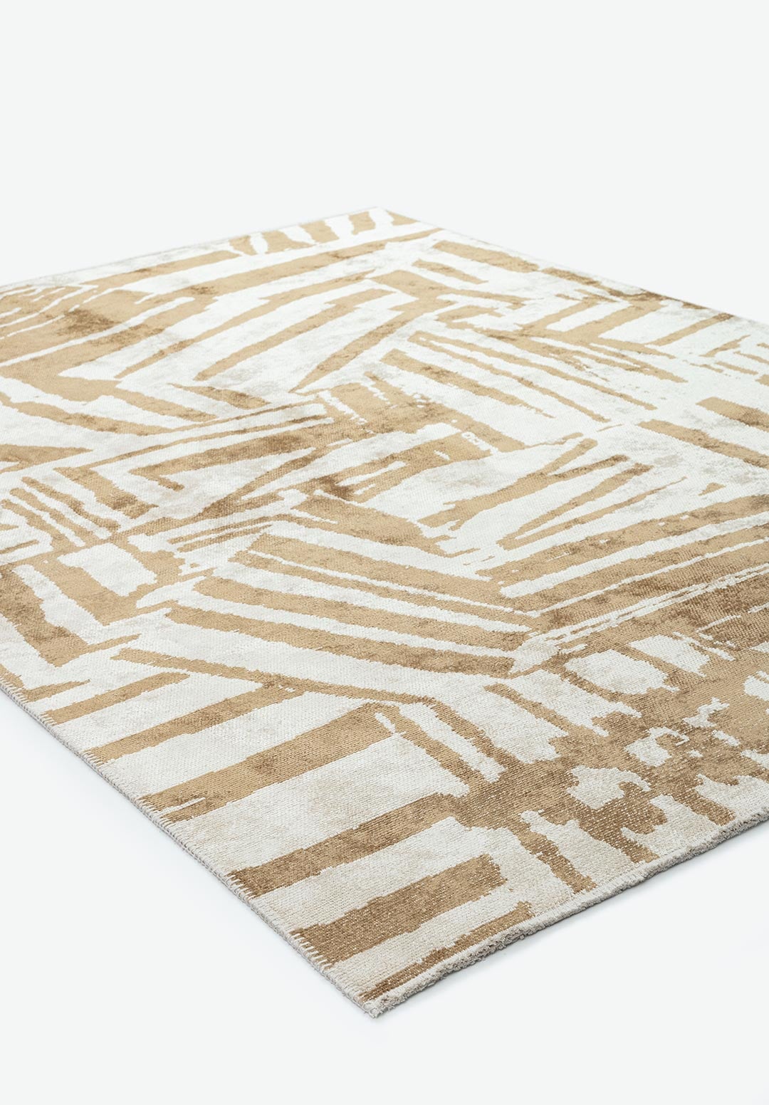 Graffiti Dark Beige - Ecru Rug Rugs - Venetto Design Venettodesign.com