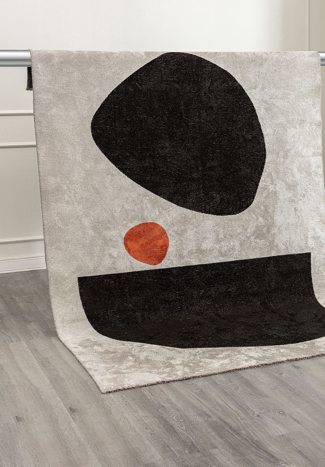 Rock Black - Bone Rug Rugs - Venetto Design Venettodesign.com