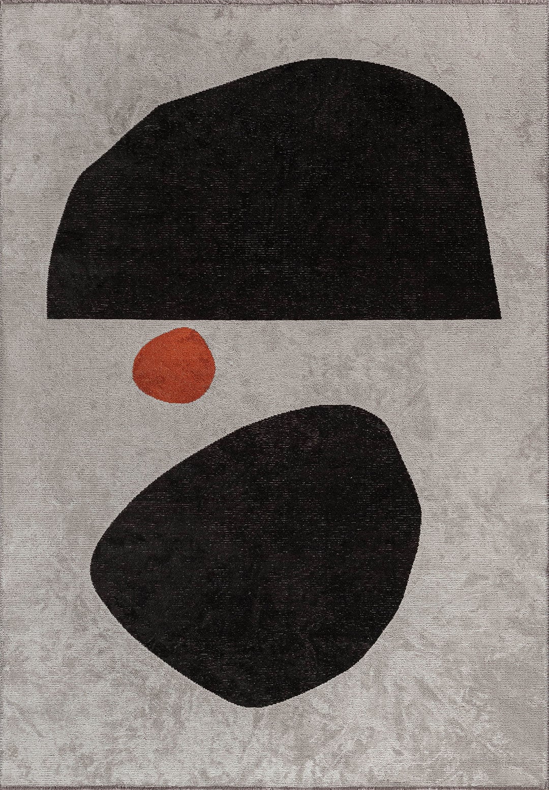 Rock Black - Bone Rug Rugs - Venetto Design Venettodesign.com