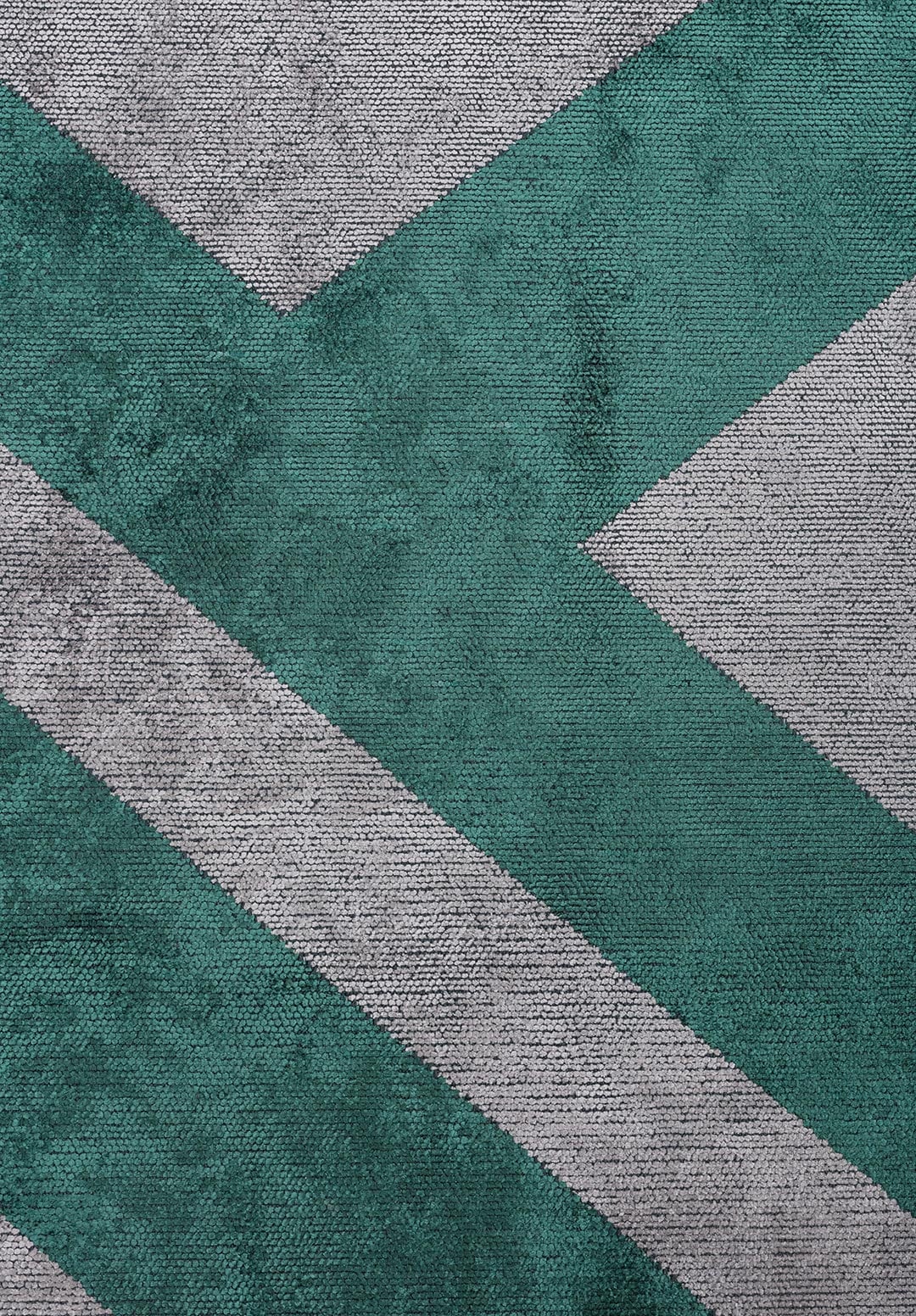 Vetra Dark Green - Light Grey Rug Rugs - Venetto Design Venettodesign.com