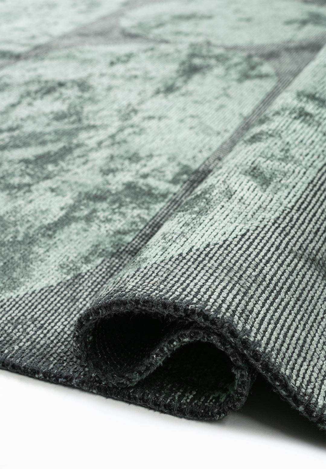 Diagram River Green Rug Rugs - Venetto Design Venettodesign.com