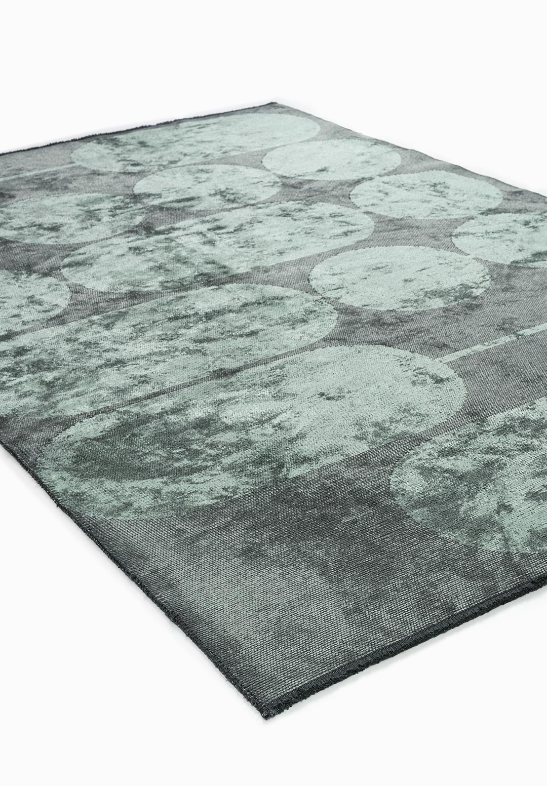 Diagram River Green Rug Rugs - Venetto Design Venettodesign.com