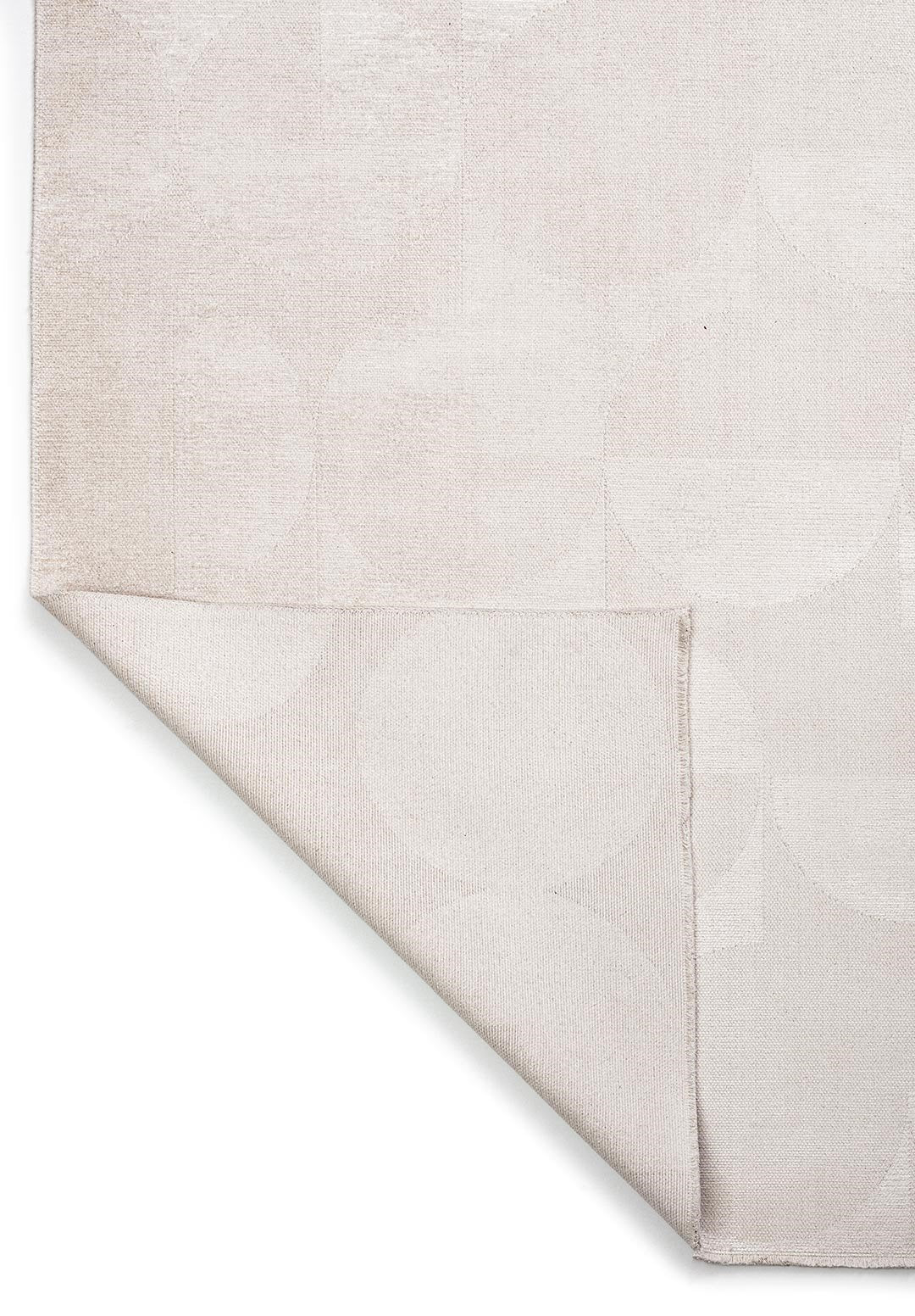 Circle Ecru Rug Rugs - Venetto Design Venettodesign.com
