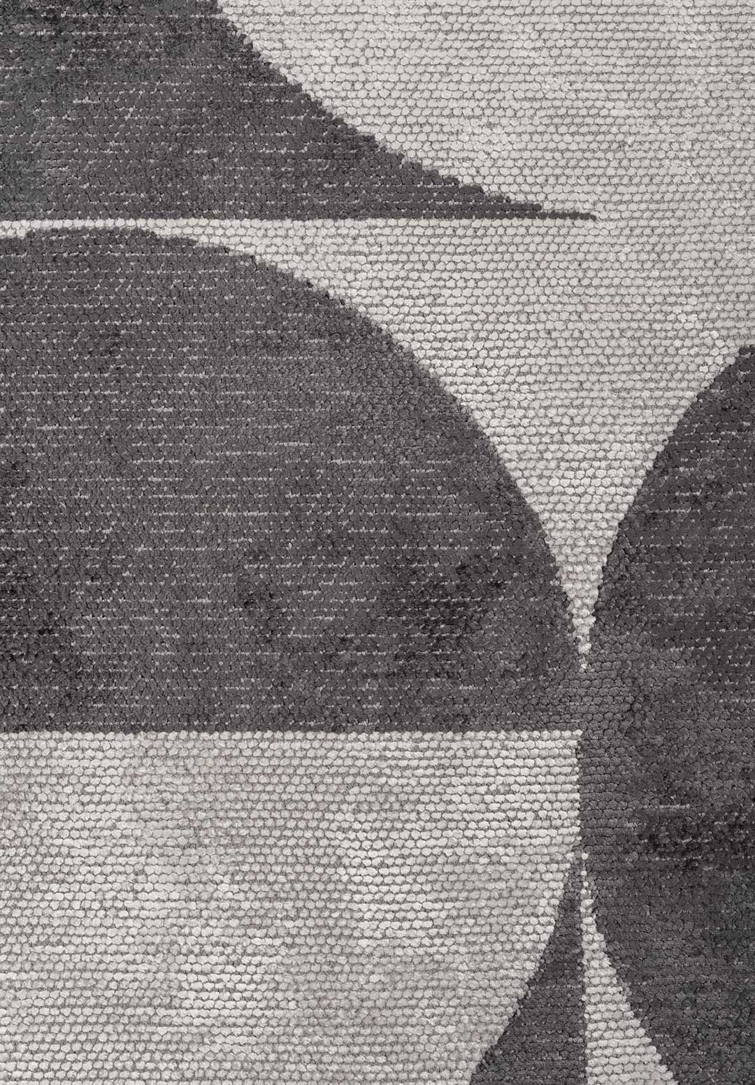Circle Charcoal - Bone Rug Rugs - Venetto Design Venettodesign.com