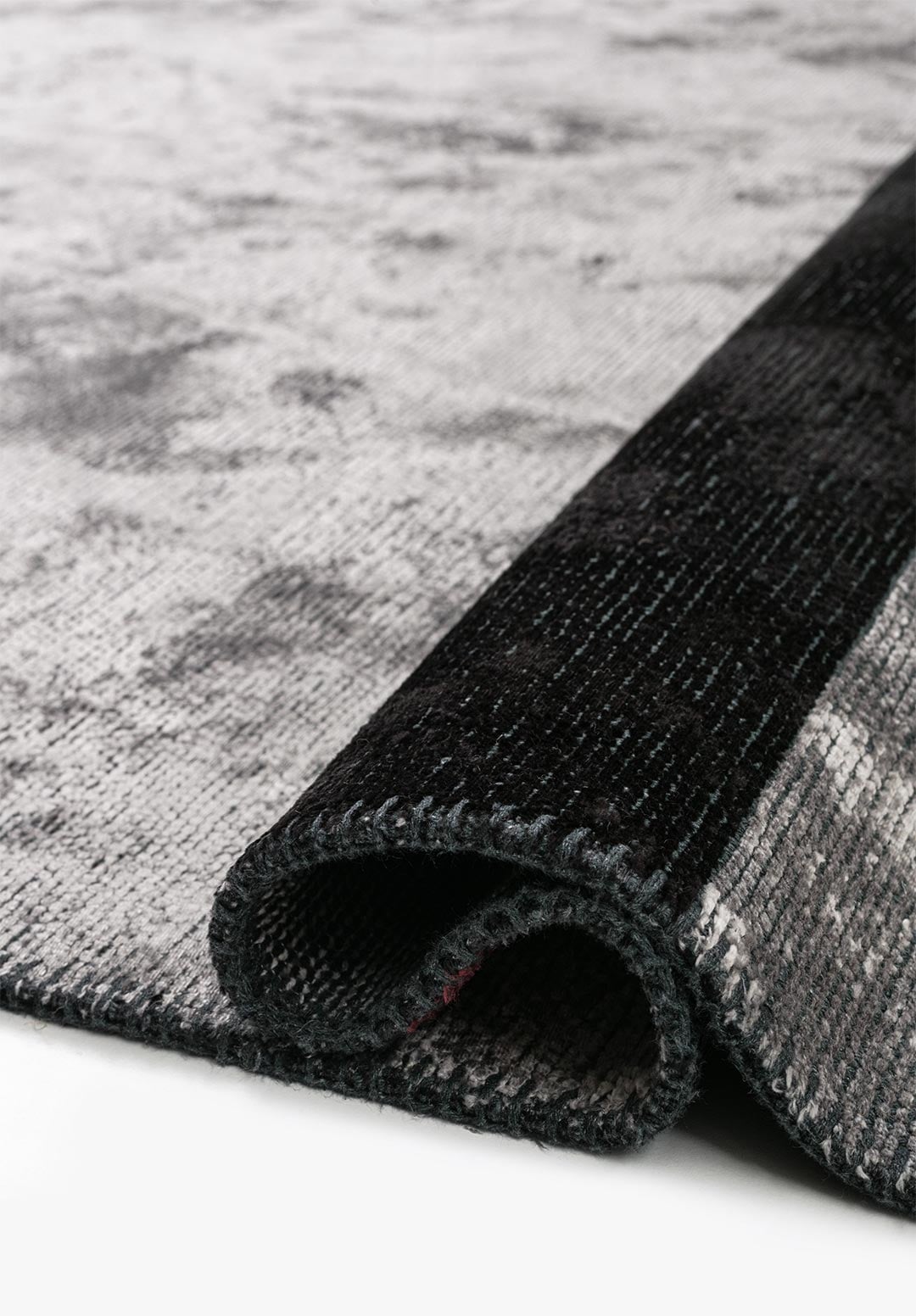 Zone Black - Light Grey Rug Rugs - Venetto Design Venettodesign.com