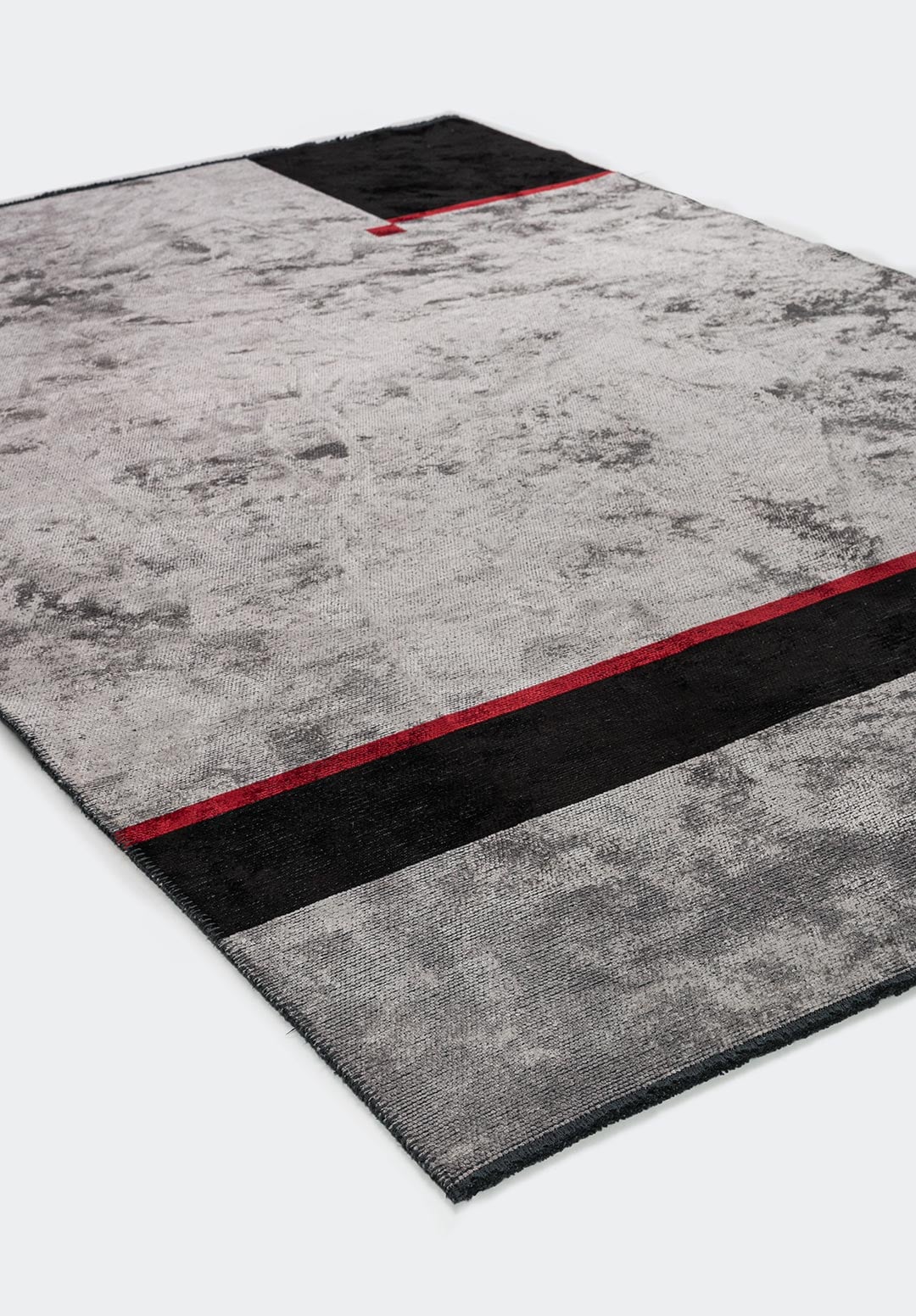 Zone Black - Light Grey Rug Rugs - Venetto Design Venettodesign.com