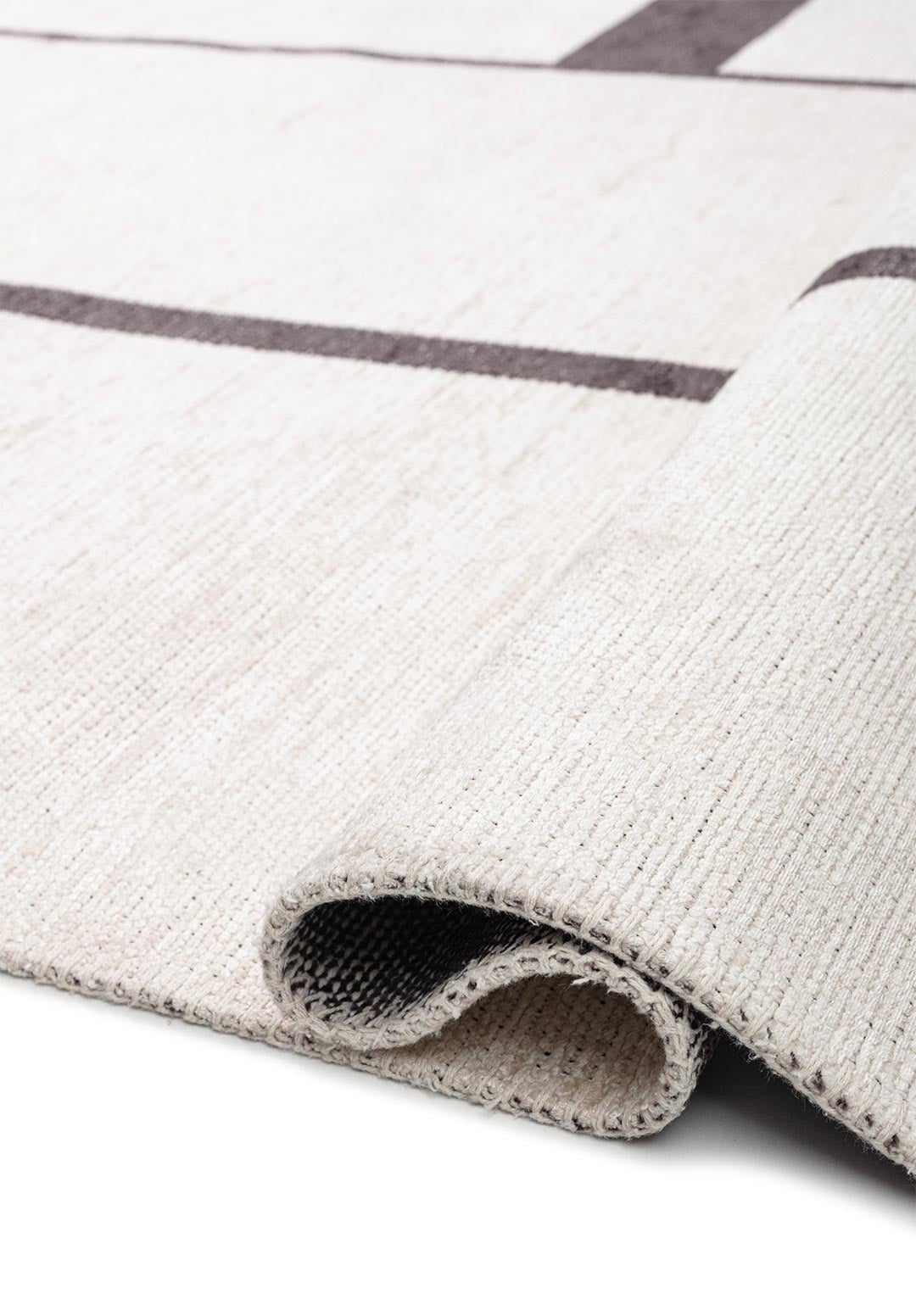 Cell Charcoal - Ecru Rug Rugs - Venetto Design Venettodesign.com