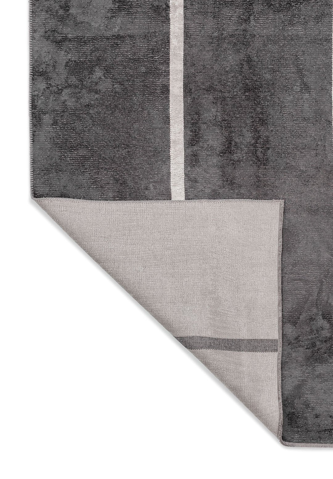 Cell Bone - Charcoal Rug Rugs - Venetto Design Venettodesign.com