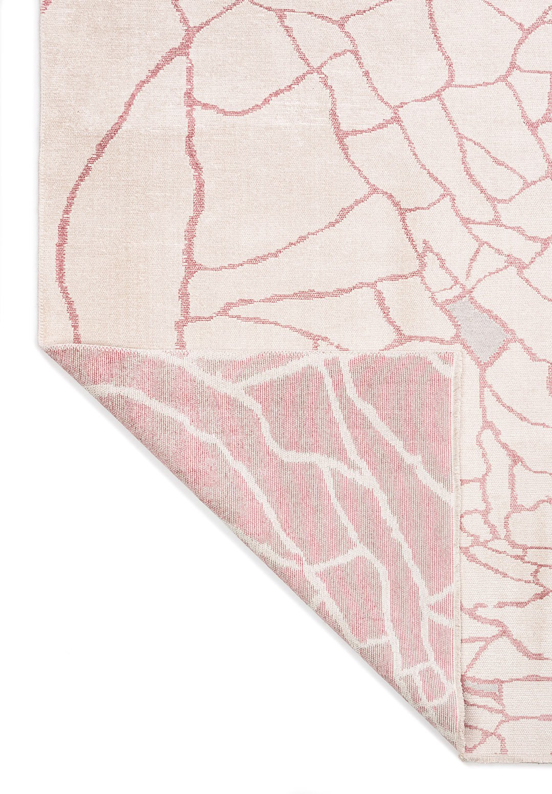 Dry Damson - Ecru Rug Rugs - Venetto Design Venettodesign.com