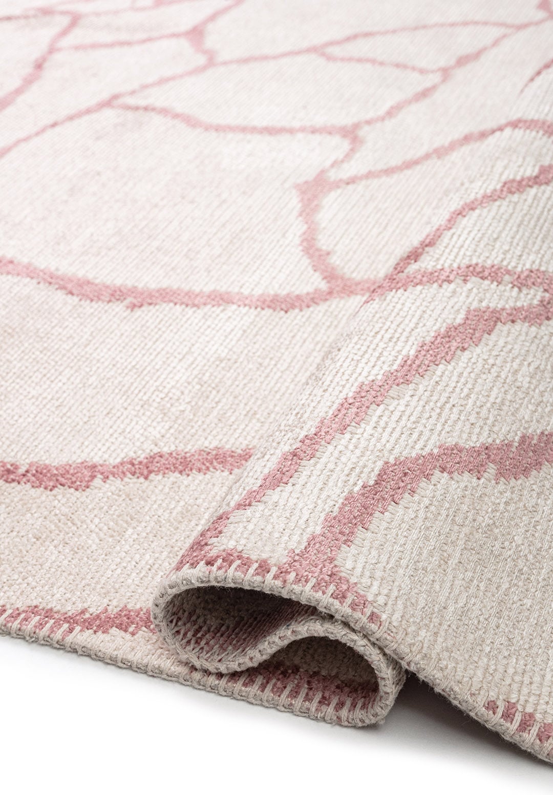 Dry Damson - Ecru Rug Rugs - Venetto Design Venettodesign.com