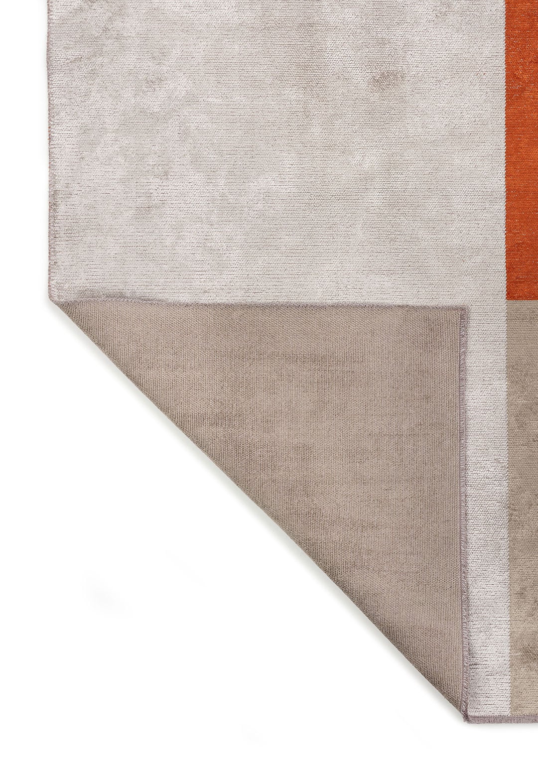 Block Rust - Bone Rug Rugs - Venetto Design Venettodesign.com
