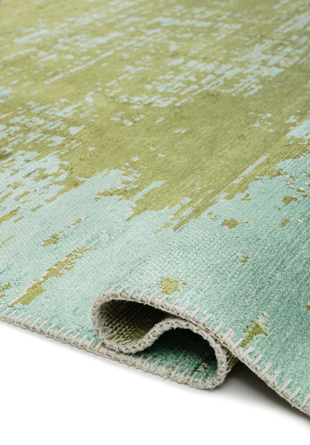 Fog Green - River Green Rug Rugs - Venetto Design Venettodesign.com