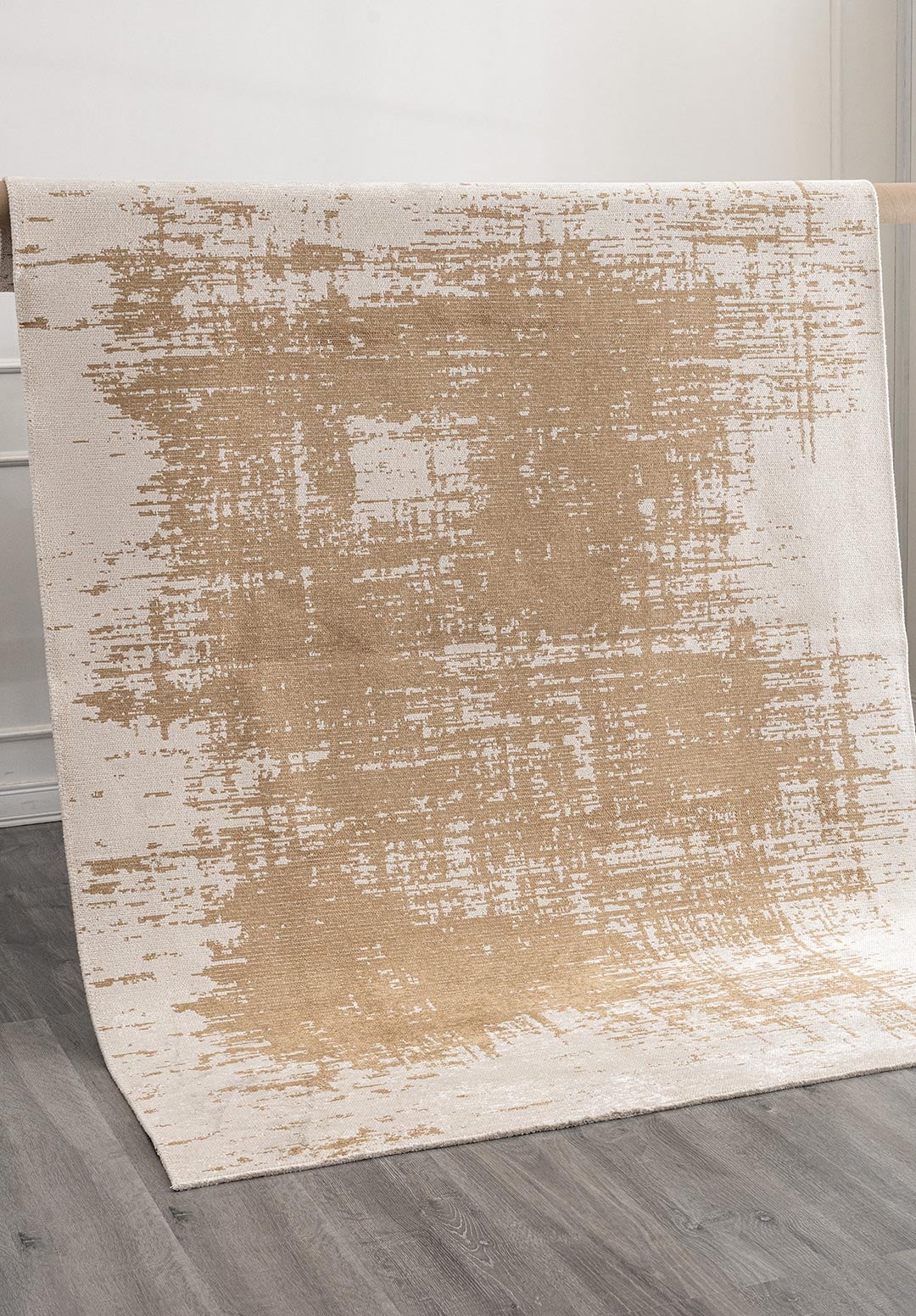 Fog Dark Beige - Ecru Rug Rugs - Venetto Design Venettodesign.com