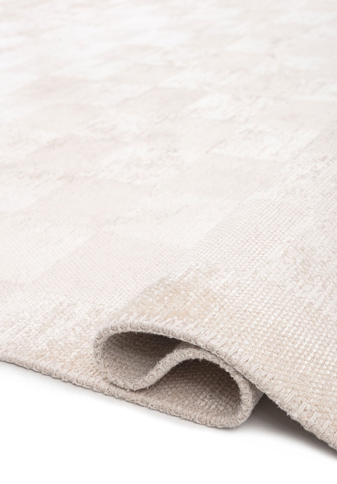 Checkers Ecru Rug Rugs - Venetto Design Venettodesign.com