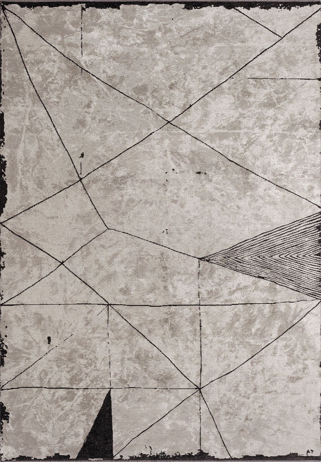 Astro Black - Bone Rug Rugs - Venetto Design Venettodesign.com