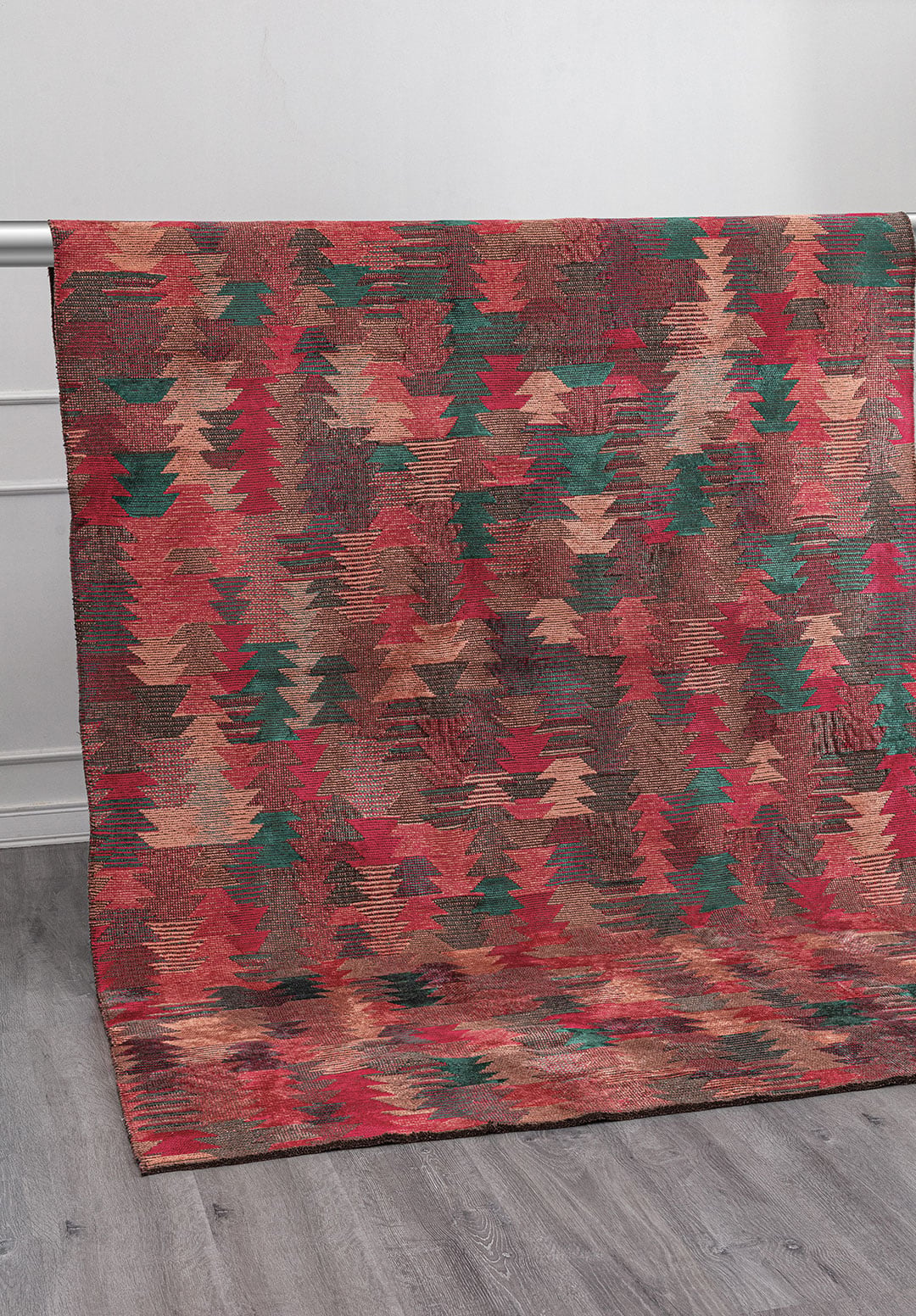 Clan Light Coral - Fuchsia Rug Rugs - Venetto Design Venettodesign.com