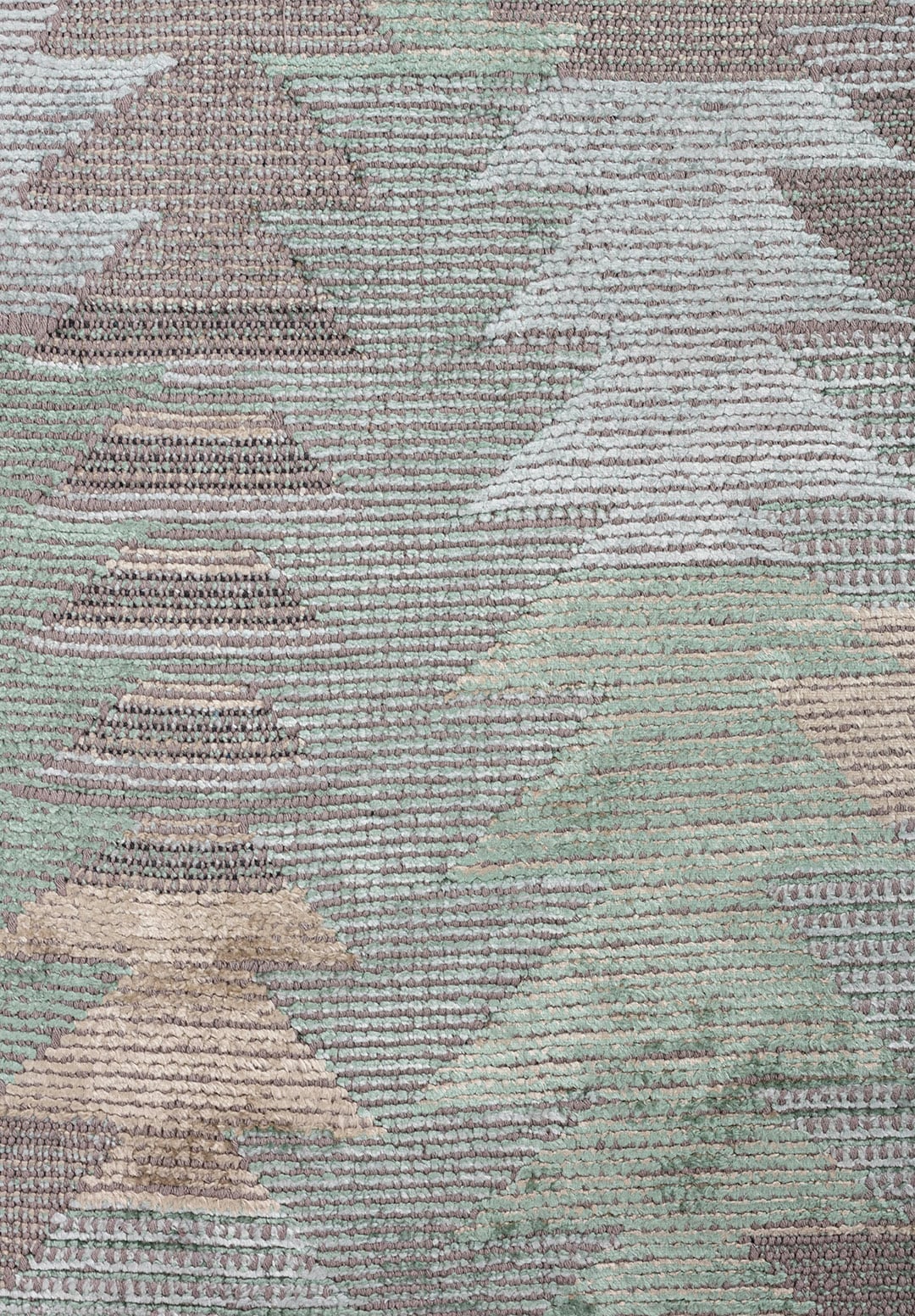 Clan River Green - Ice Blue Rug Rugs - Venetto Design Venettodesign.com