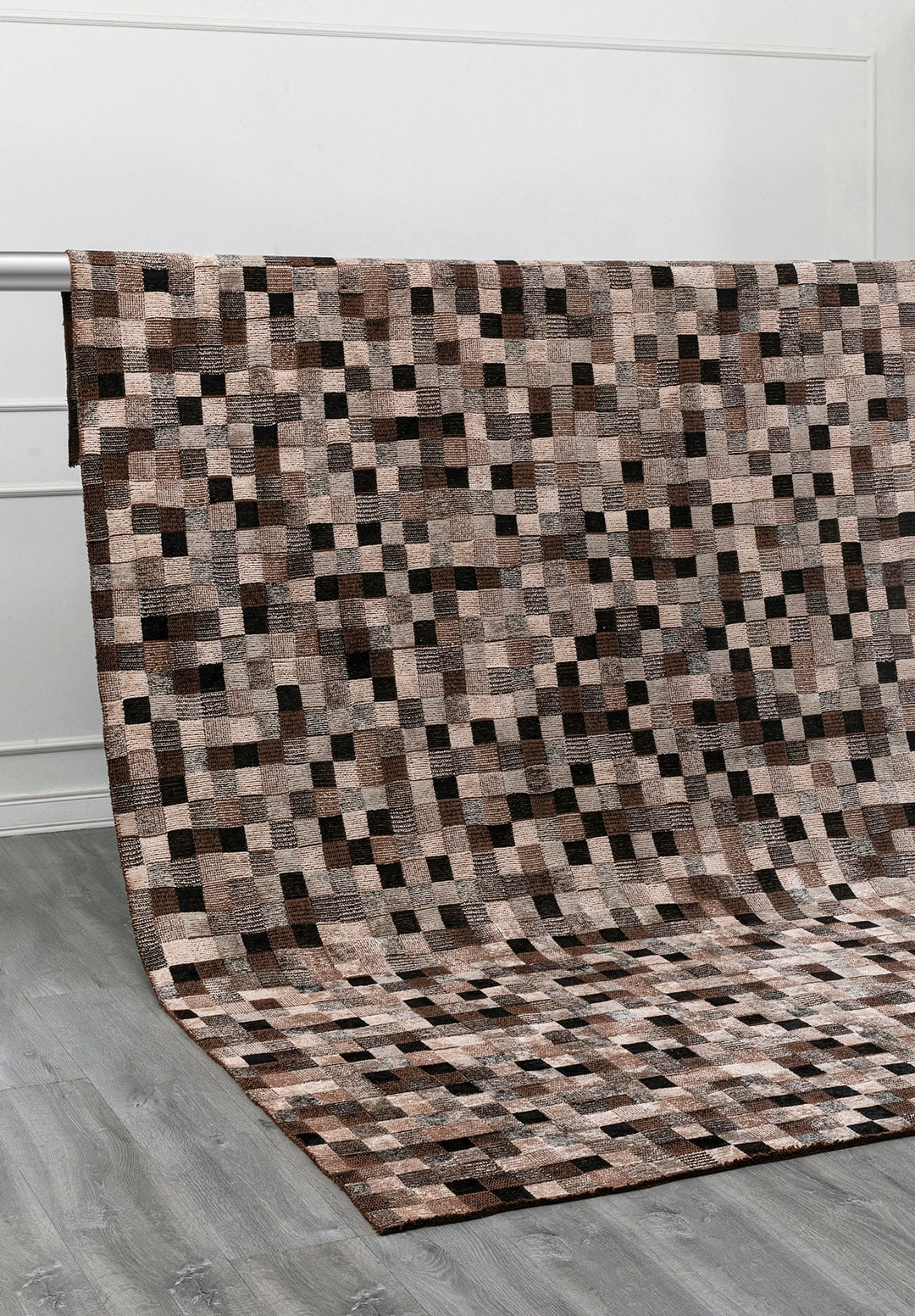 Tessell Grey - Light Cream Rug Rugs - Venetto Design Venettodesign.com