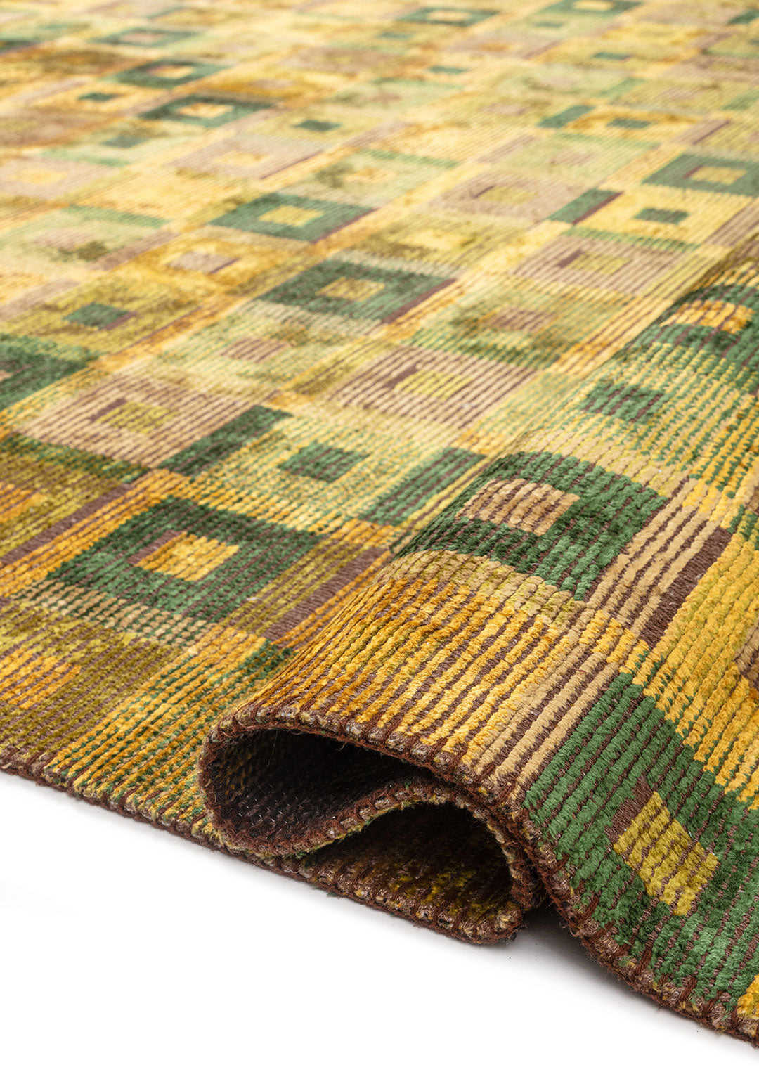 Lustre Yellow - Forest Green