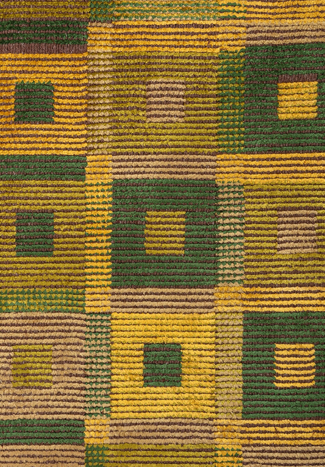 Lustre Yellow - Forest Green