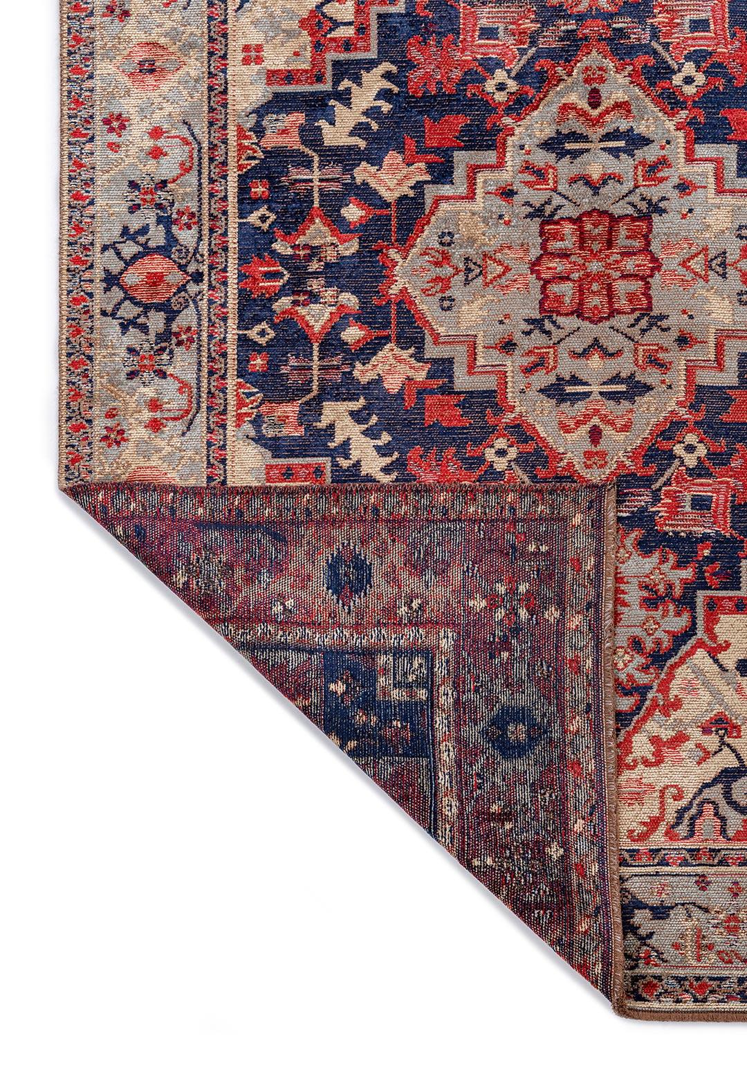 Alcasar Beige - Red Rug