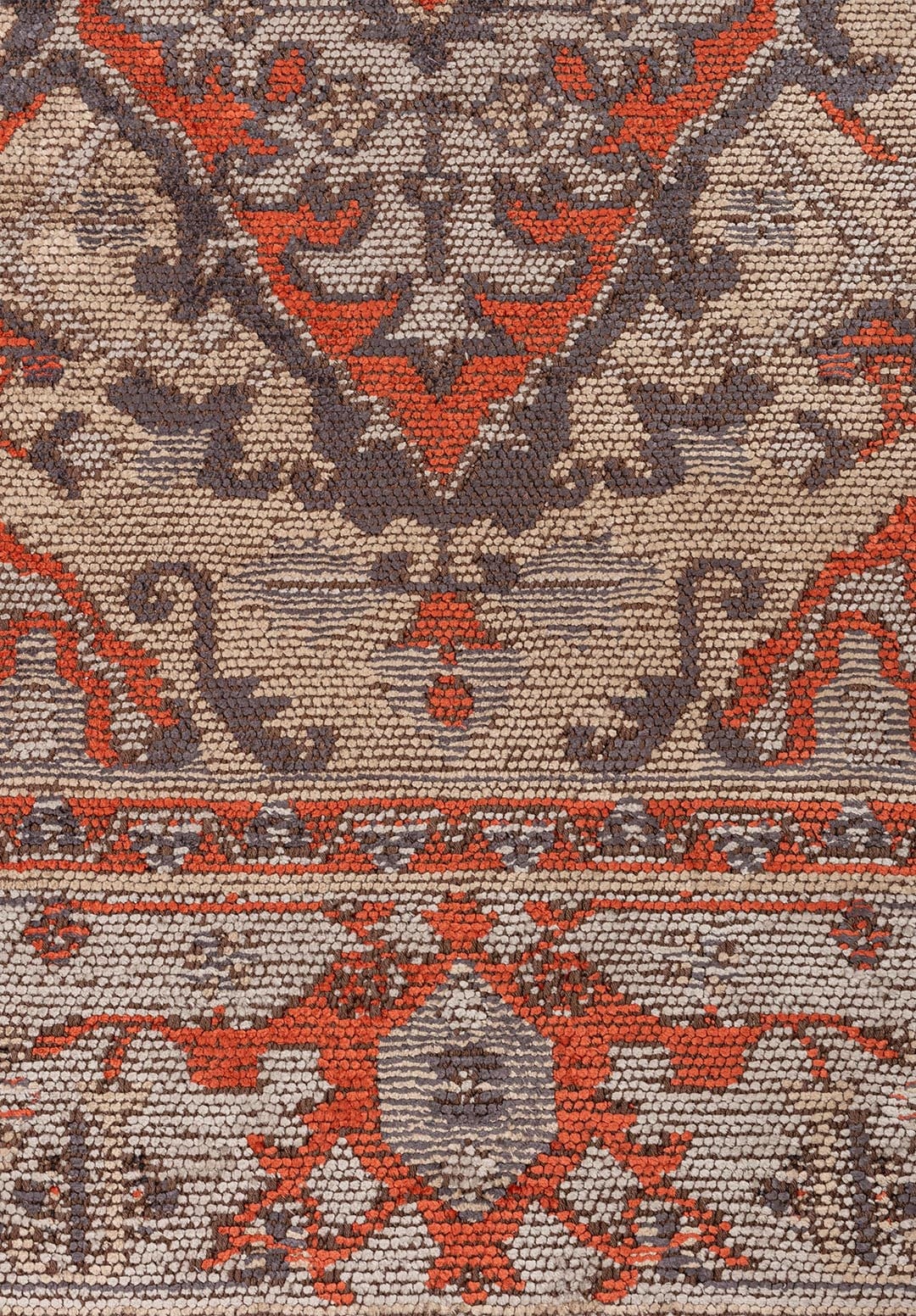 Alcasar Beige - Dark Terra Rug