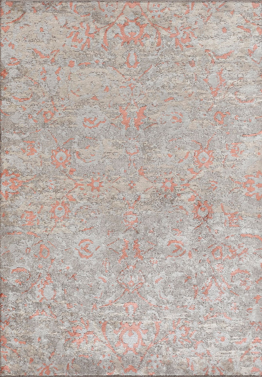 Ornella Light Coral - Cream Rug Rugs - Venetto Design Venettodesign.com