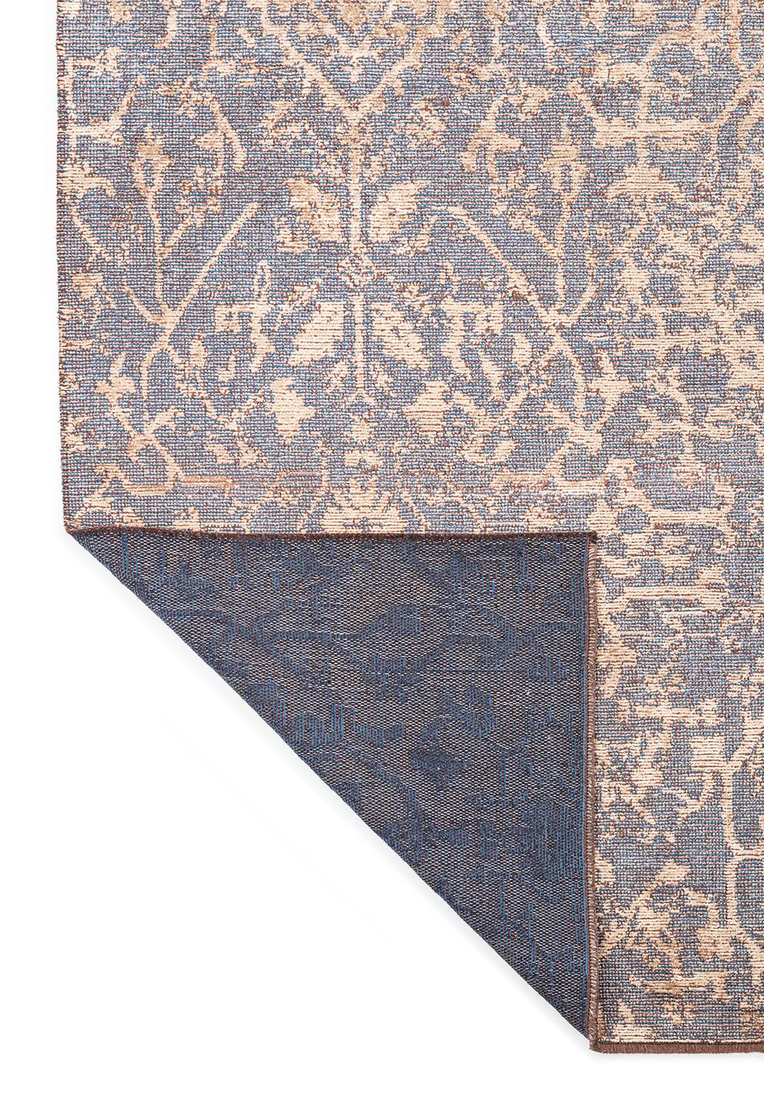 Fable Navy Blue - Beige Rug Rugs - Venetto Design Venettodesign.com