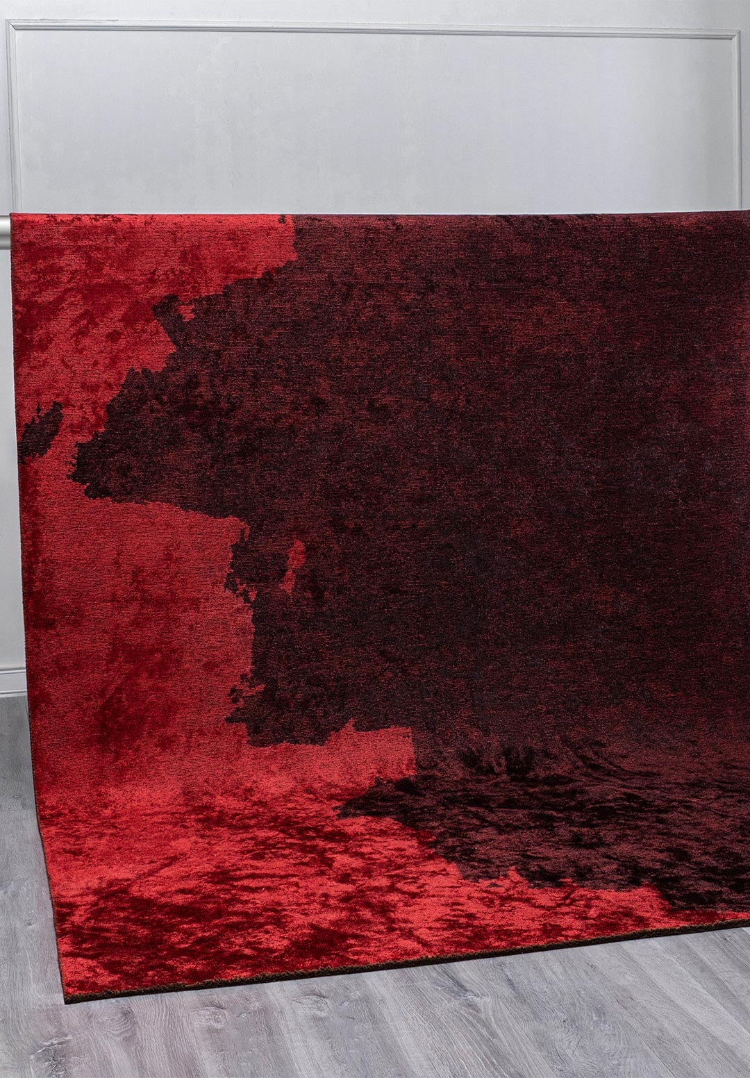 Coast Red - Black Rug Rugs - Venetto Design Venettodesign.com