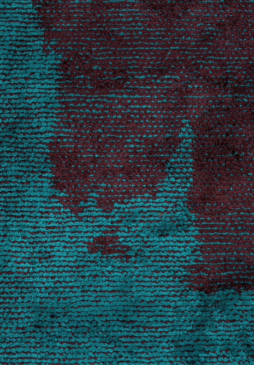 Coast Dark Turquoise - Dark Burgundy Rug Rugs - Venetto Design Venettodesign.com