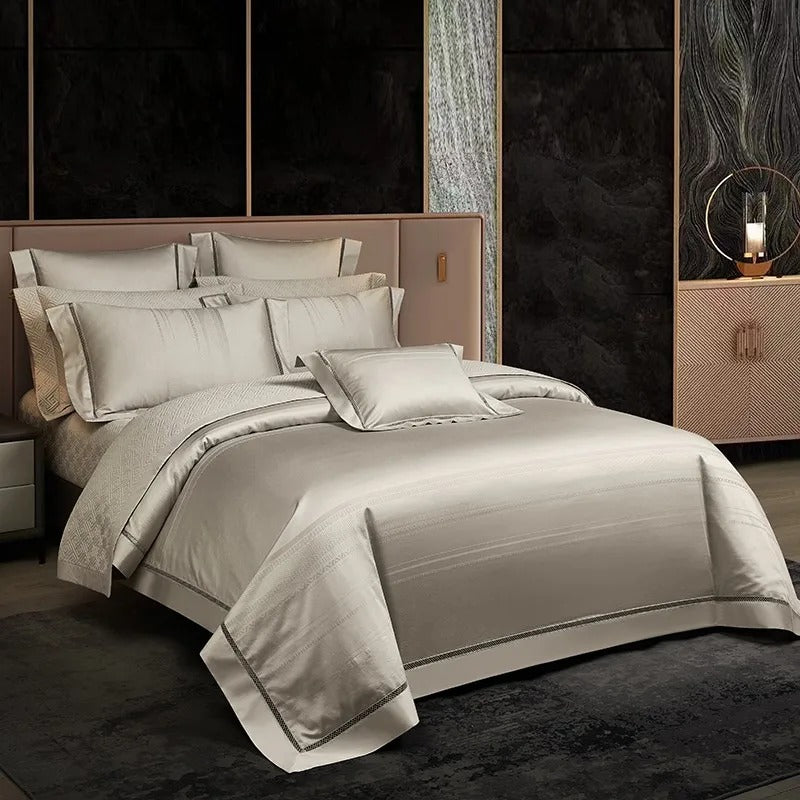 Leonor Jacquard Egyptian Cotton Luxury Bedding Set