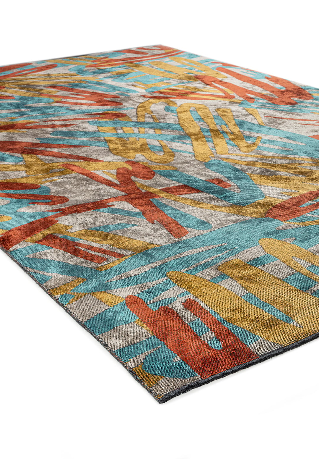 Carnival Dark Terra - Cream Rug Rugs - Venetto Design Venettodesign.com