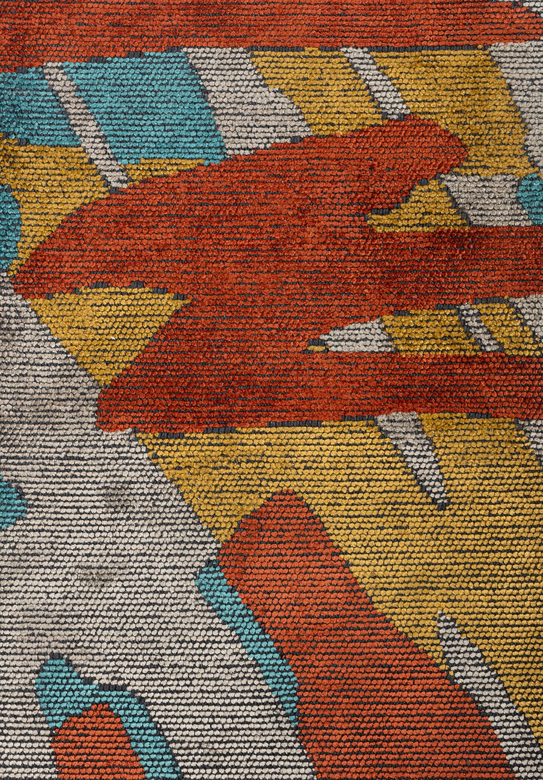 Carnival Dark Terra - Cream Rug Rugs - Venetto Design Venettodesign.com