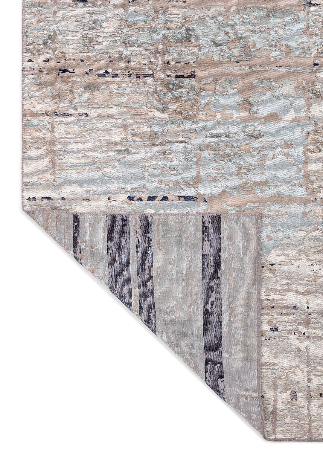 Dawn Bone - Ice Blue Rug Rugs - Venetto Design Venettodesign.com