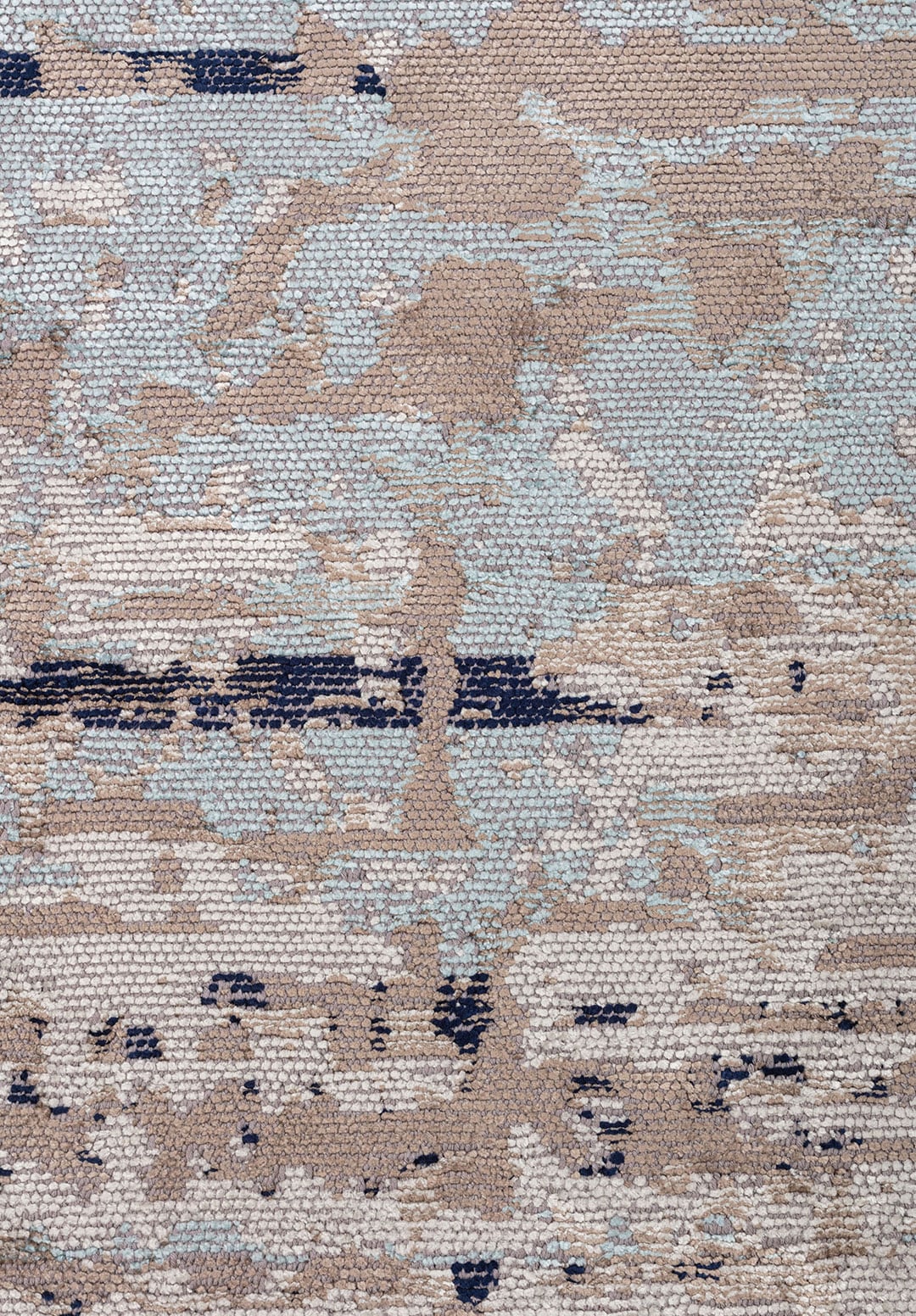 Dawn Bone - Ice Blue Rug Rugs - Venetto Design Venettodesign.com