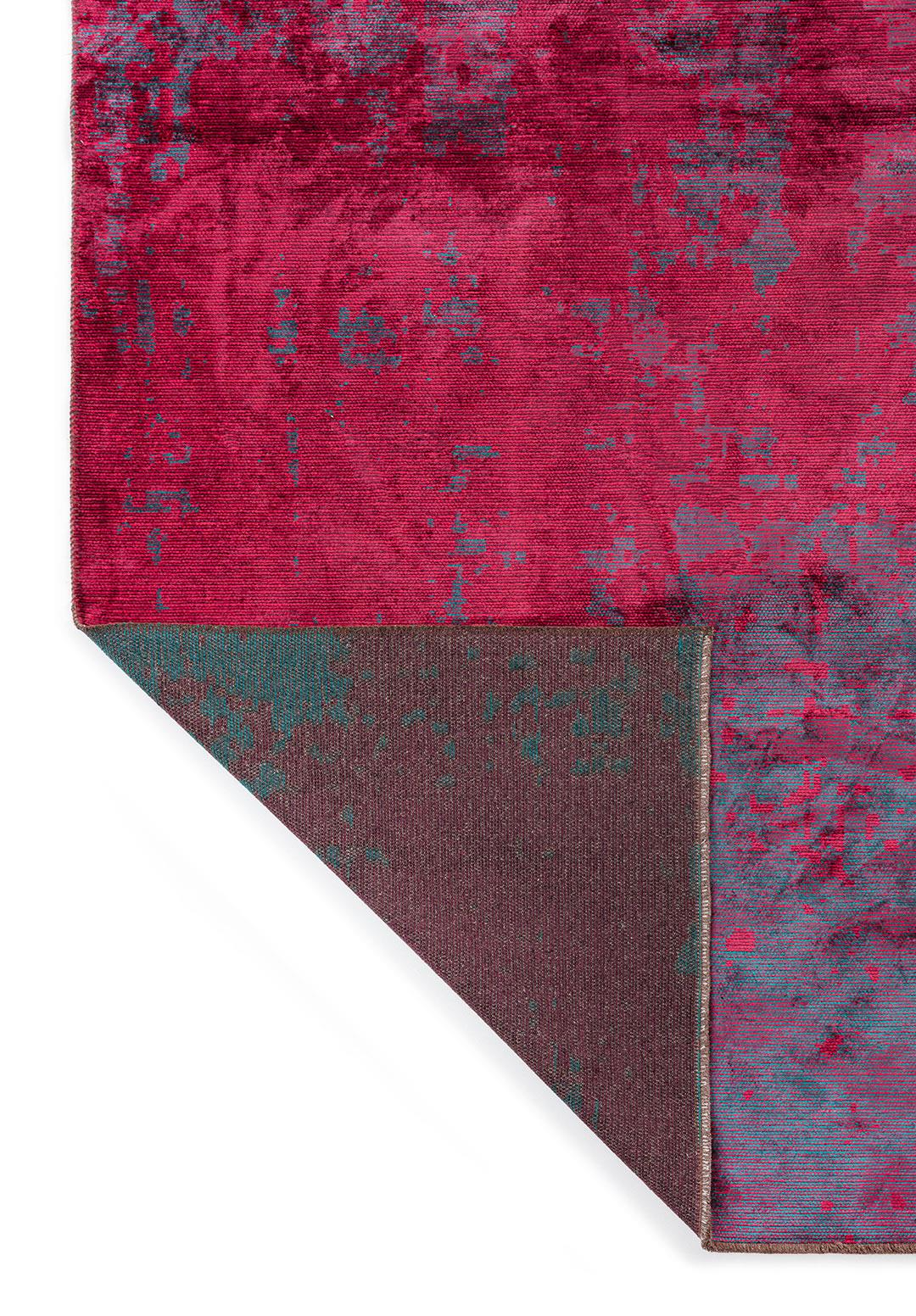 Horizon Magenta - Dark Turquoise Rug Rugs - Venetto Design Venettodesign.com