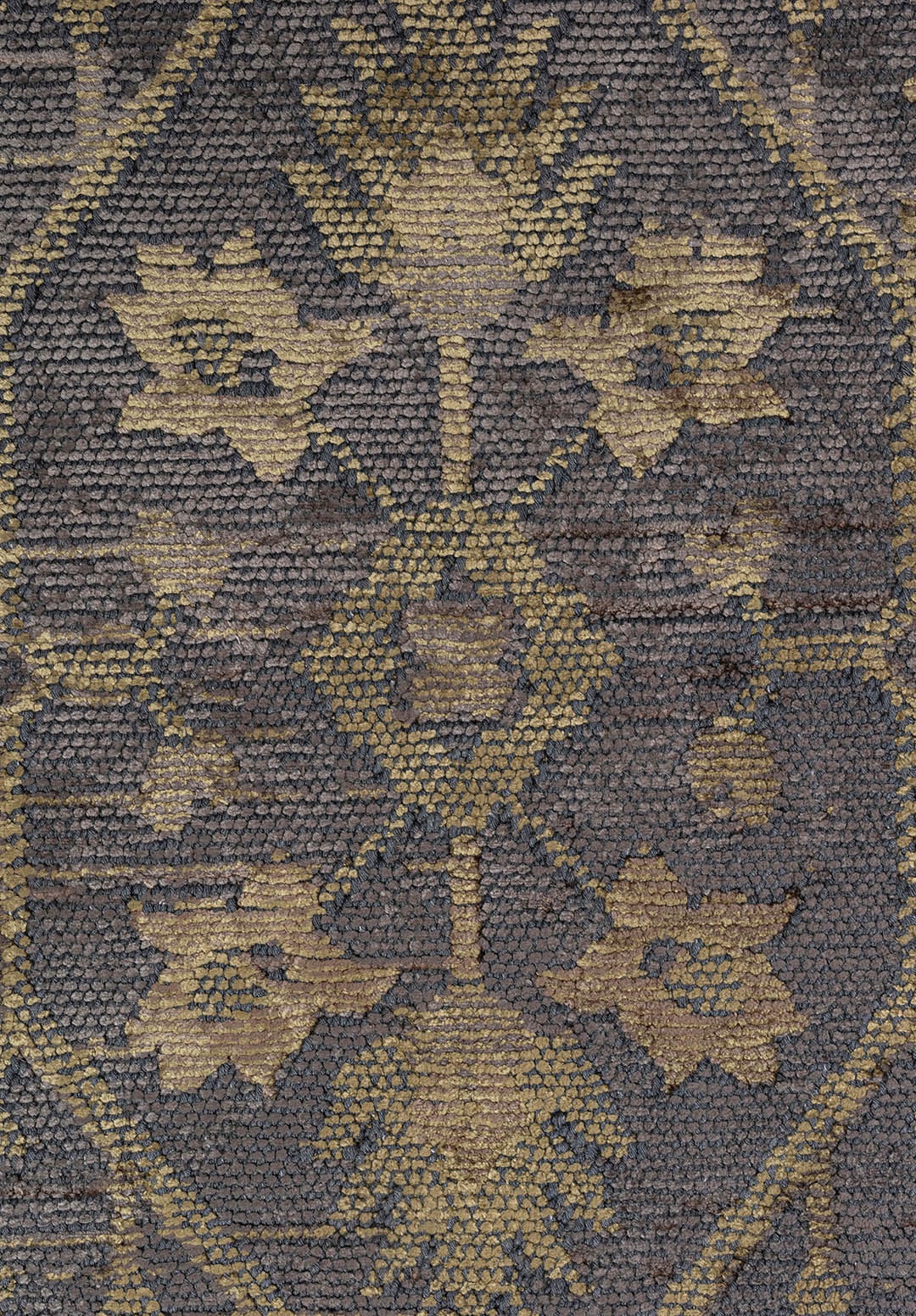 Fleur Green - Anthracite Rug Rugs - Venetto Design Venettodesign.com