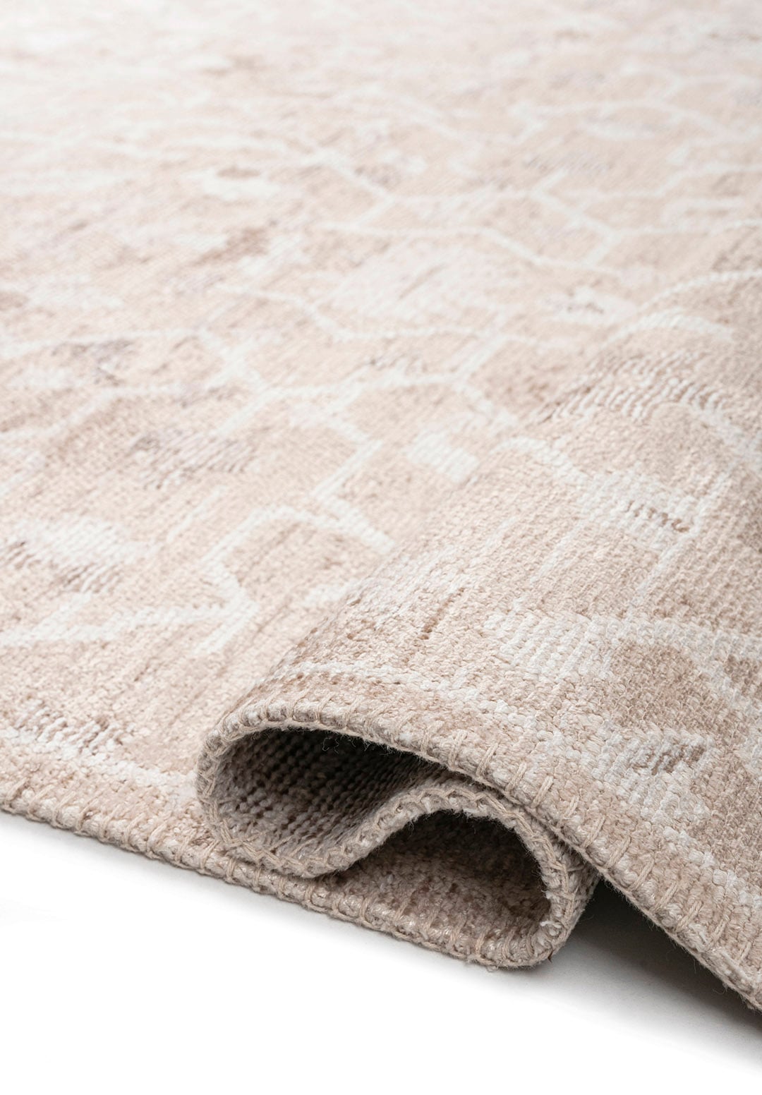 Fleur Nougat - Ecru Rug Rugs - Venetto Design Venettodesign.com