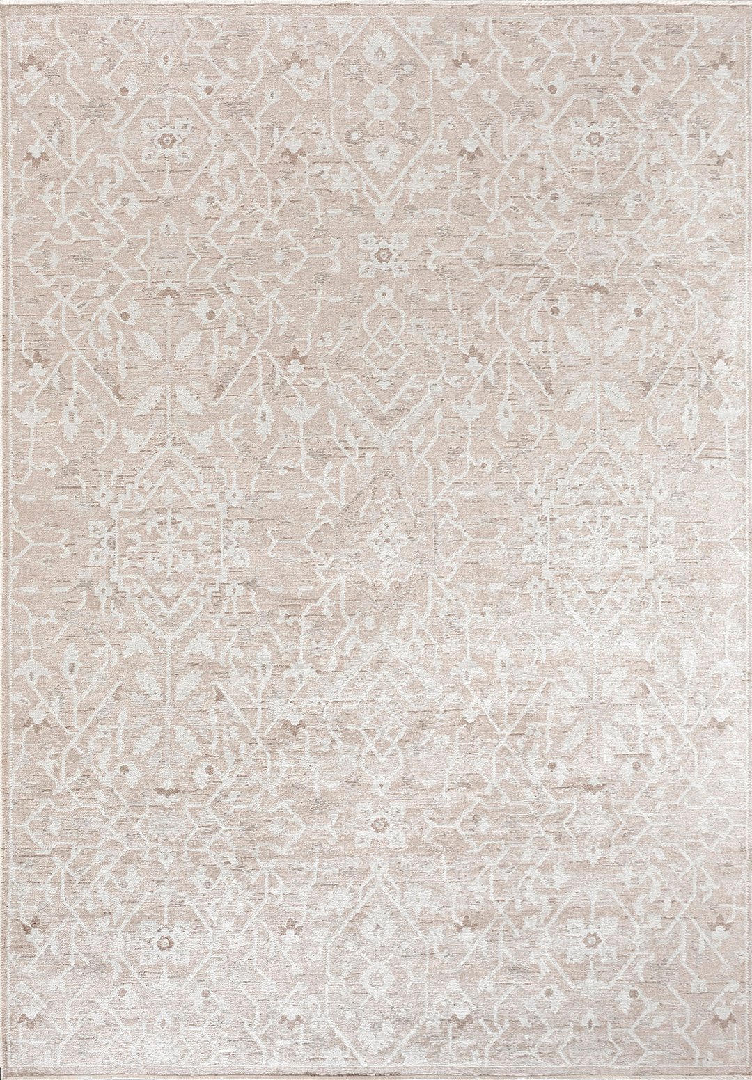 Fleur Nougat - Ecru Rug Rugs - Venetto Design Venettodesign.com