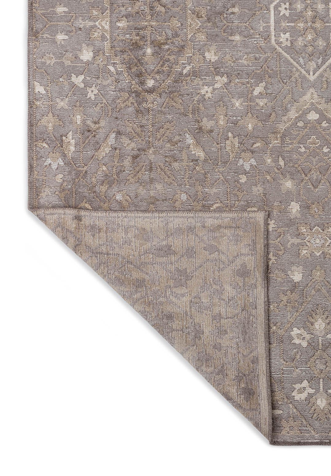 Fleur Beige - Grey Rug