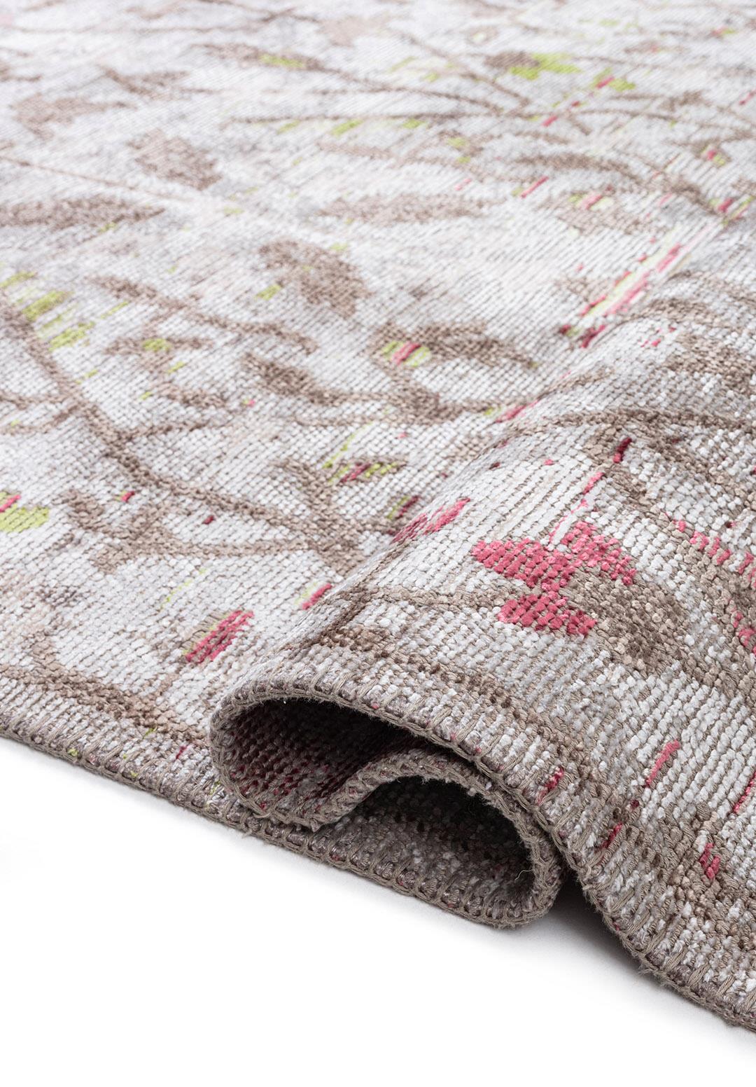 Fleur Bone - Nougat Rug Rugs - Venetto Design Venettodesign.com