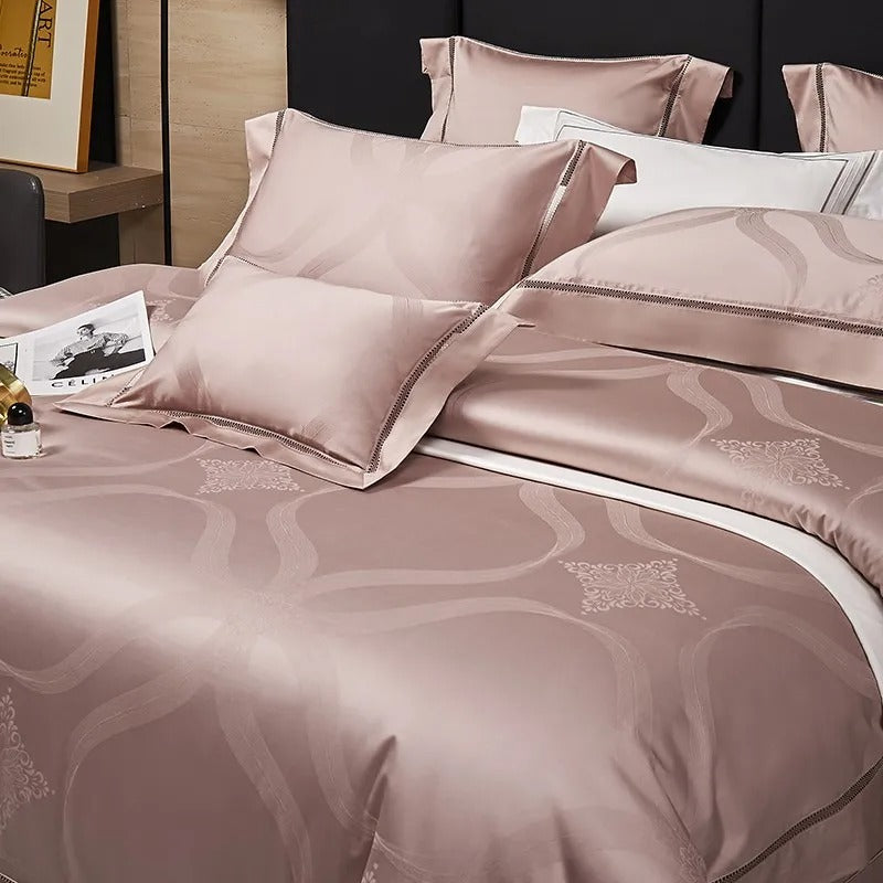 Majesty Egyptian Cotton Jacquard Luxury Bedding Set