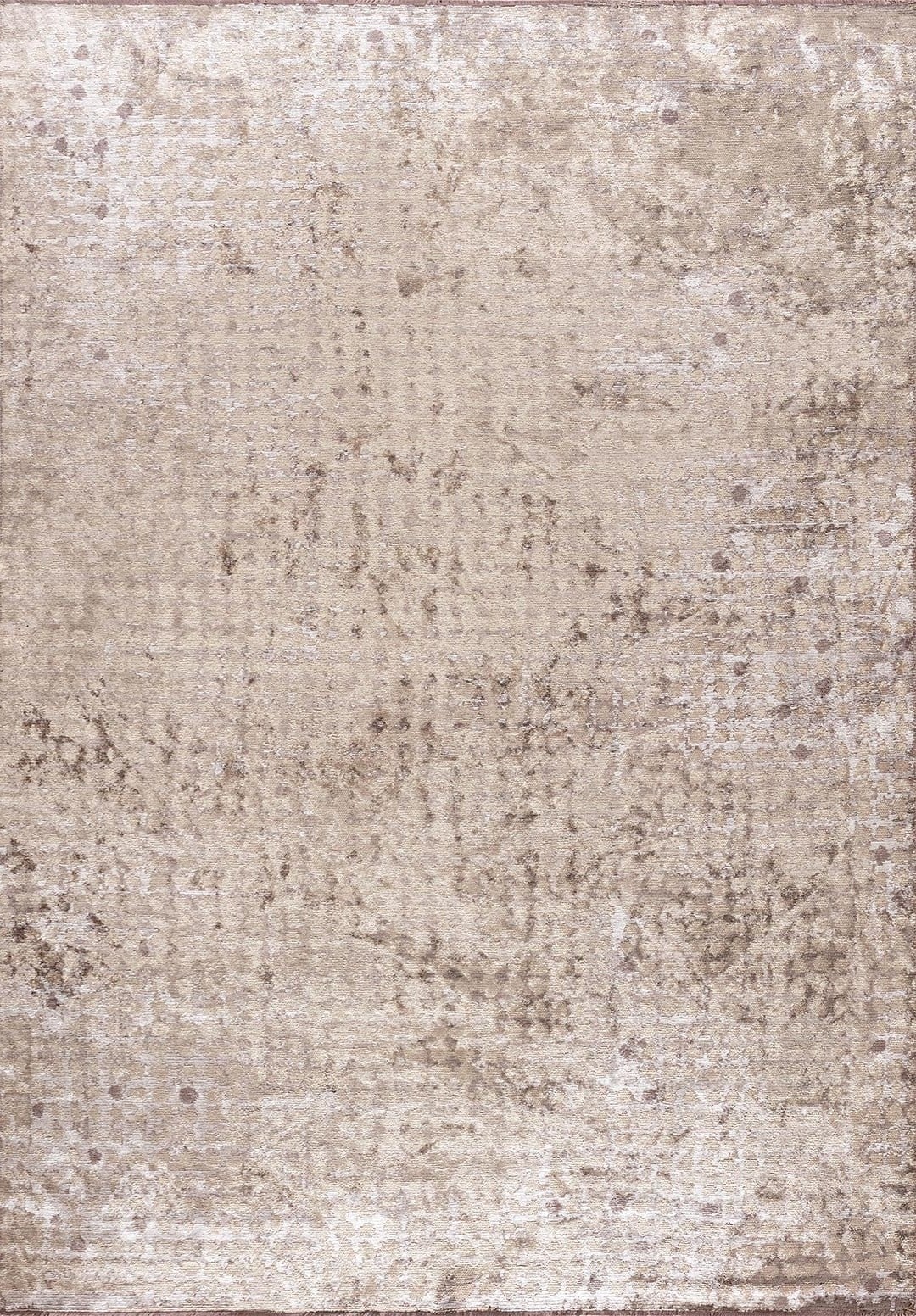Dots White - Beige Rug Rugs - Venetto Design Venettodesign.com