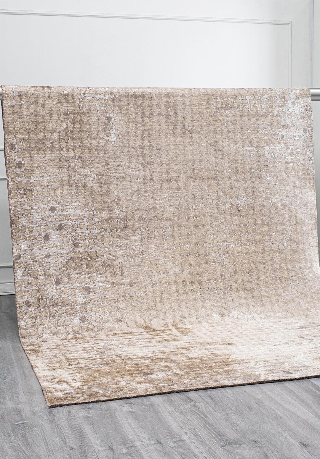 Dots White - Beige Rug Rugs - Venetto Design Venettodesign.com