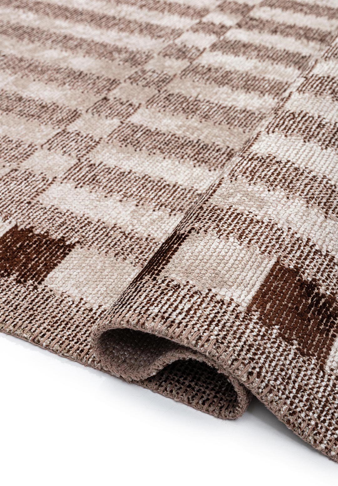 Rytmo Stone - Dark Brown Rug Rugs - Venetto Design Venettodesign.com