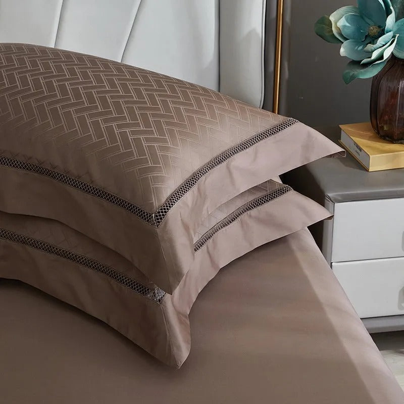 Jana Jacquard Egyptian Cotton Luxury Bedding Set